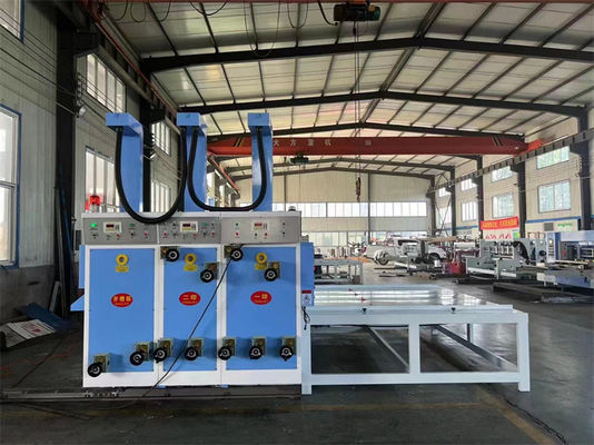 Μηχανή κατασκευής κυματοειδών κιβωτίων 220V με μεγάλη διάρκεια ζωής