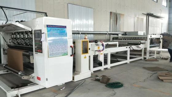 Μηχανή κυματισμού μονοπτυχής 220v για την Ινδία Τουρκία Αγορά 0,75KW Οριζόντια έξοδος