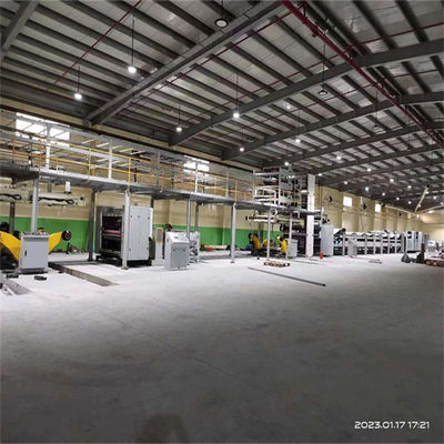 220v Hebei κυματοειδής γραμμή παραγωγής 3ply 5ply με στυλ σχεδιασμού και ανταγωνιστική