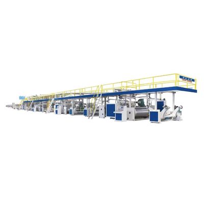 220v Single Facer Line 1400 1600 1800 mm 2 πλεξούδες μηχανή κατασκευής χαρτοσακούλας 150m/min 30 ημέρες
