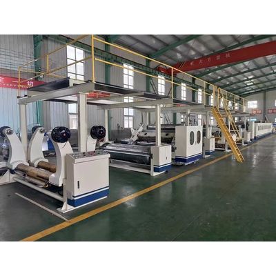 5500 KG υψηλής παραγωγικότητας αυτόματη γραμμή παραγωγής κυματοειδούς χαρτονιού για 2/3/5/7 στρώσεις χαρτονιού