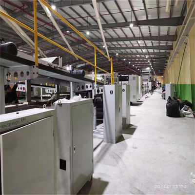 5500 KG υψηλής παραγωγικότητας αυτόματη γραμμή παραγωγής κυματοειδούς χαρτονιού για 2/3/5/7 στρώσεις χαρτονιού