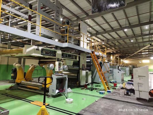 3/5/7ply στρώση αυτόματη χαρτόνια κιβώτια γραμμή παραγωγής κυματοειδής χαρτόνια εργοστάσιο