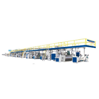 4500 KG τάση 220v 5 πλυ πλήρως αυτόματη συσκευή κατασκευής κυματοειδών κουτιών κουτιών OEM