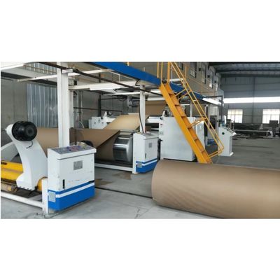 380V 3/5/7/Plys αυτόματη κυματοειδής κυματοειδής εργοστάσιο παραγωγής χαρτονιού