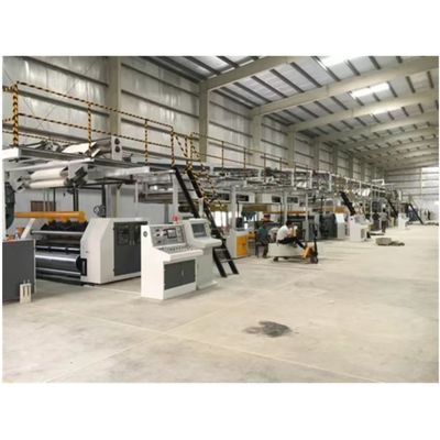 380V 3/5/7/Plys αυτόματη κυματοειδής κυματοειδής εργοστάσιο παραγωγής χαρτονιού